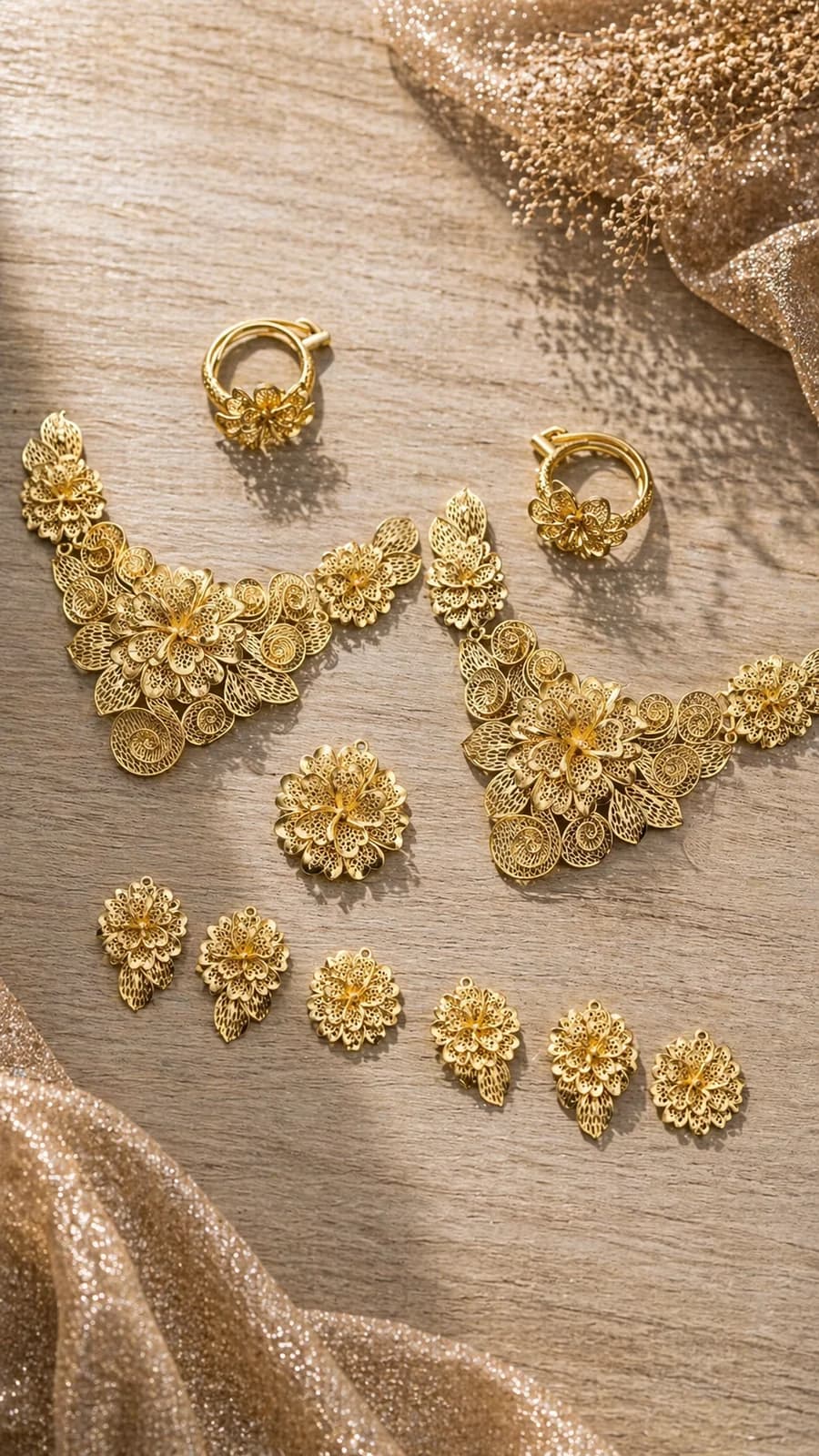 Case Study: How a South Asia Workshop Shipped a 40+ Piece Filigree & Openwork Wedding Set Line on a CXM-C18 + C20 Pair