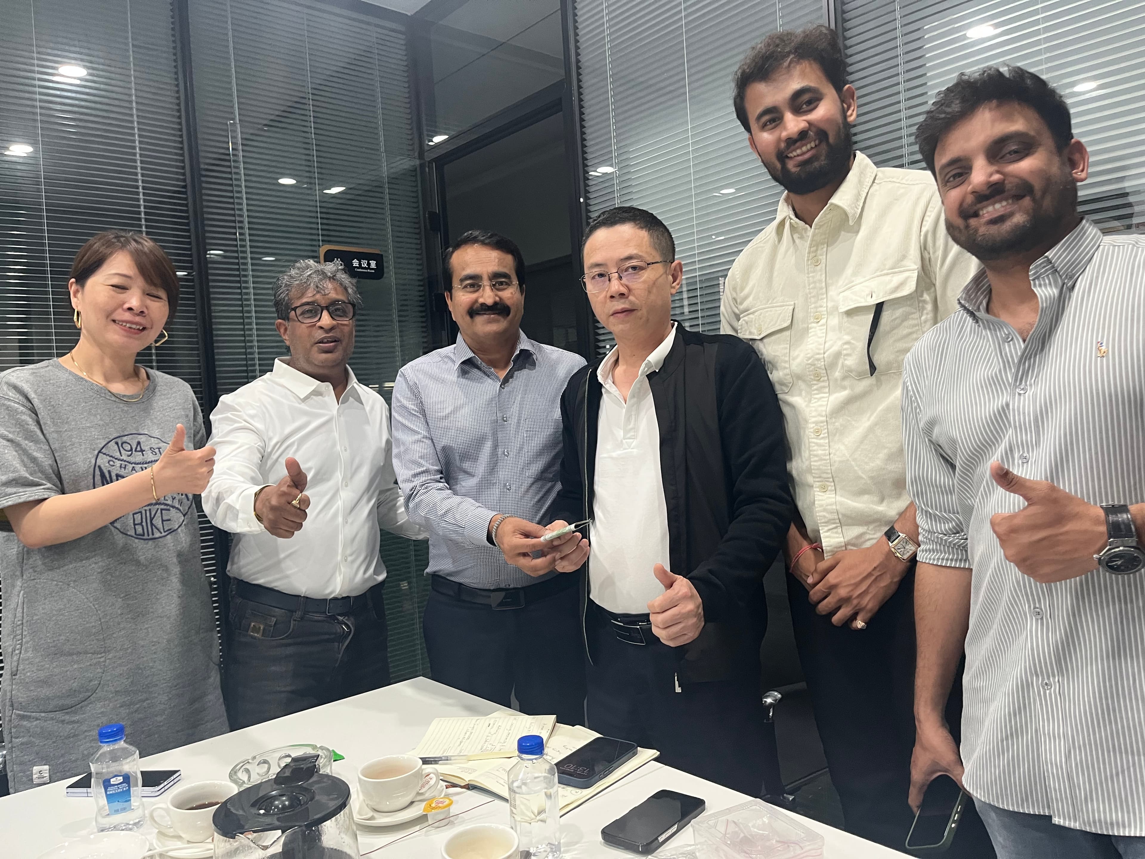Indian Jewelry Clients Visit Cylanco for On-site Casting Collaboration