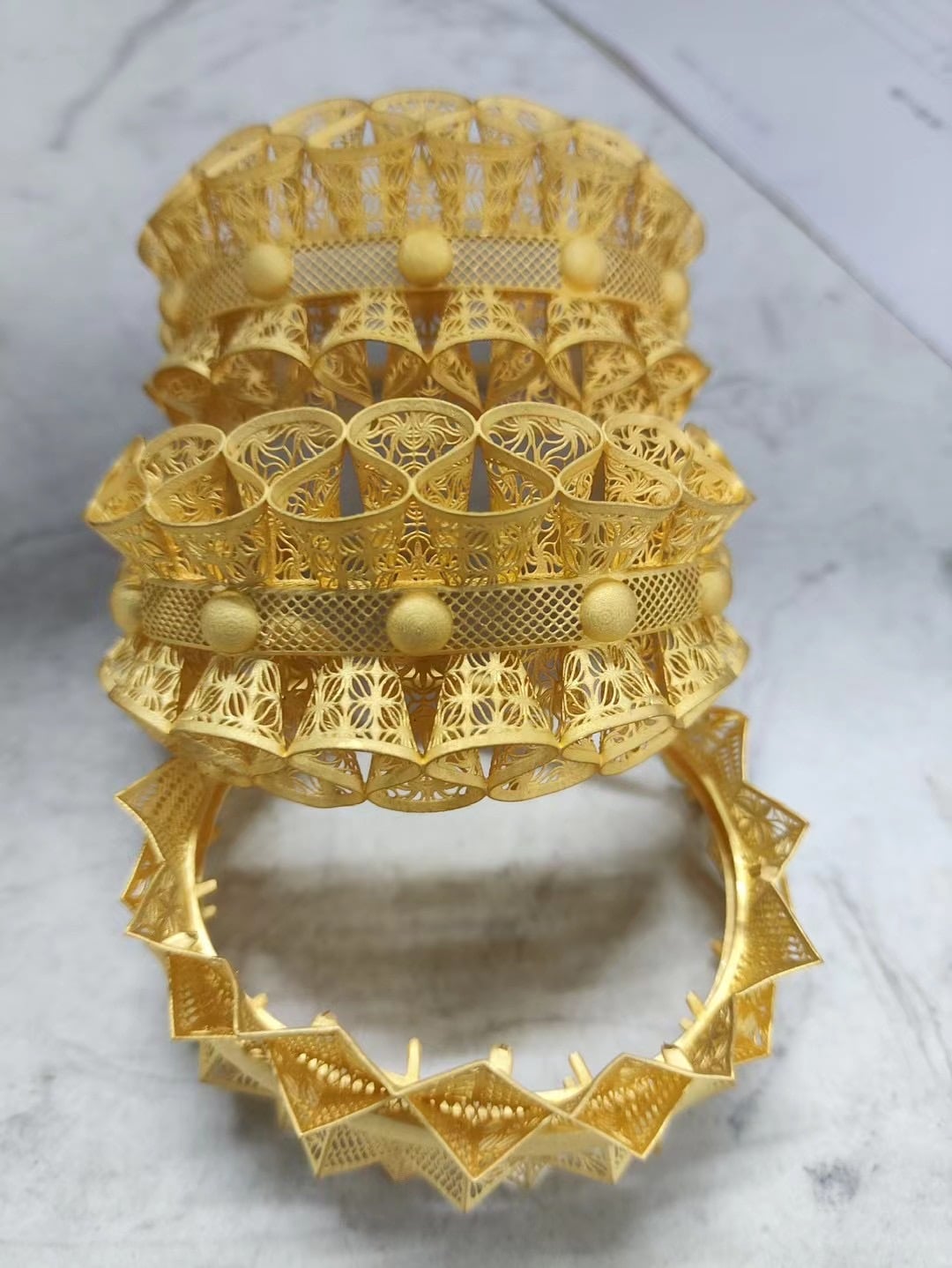 Filigree casting result sample 4